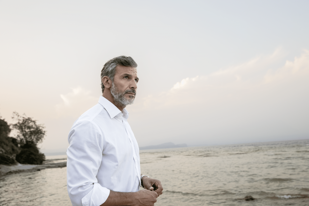 Happy patient after successful ear wax removal in London clinic.