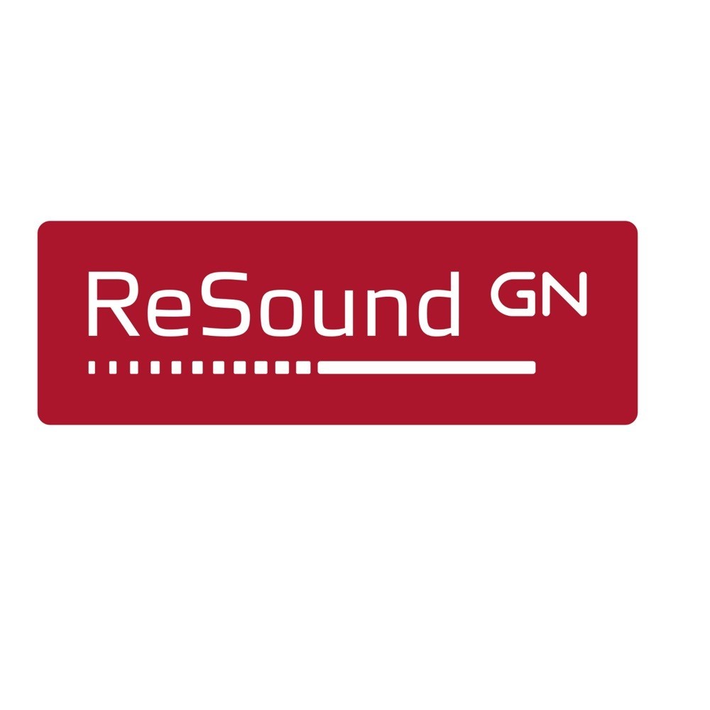 ReSound hearing aids logo – smart connectivity and easy app contr